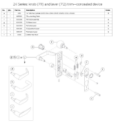 711K NL/BE, 712L NL/BE For CVR Device